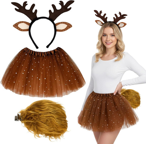 Reh kostüm damen - damen,, fasching