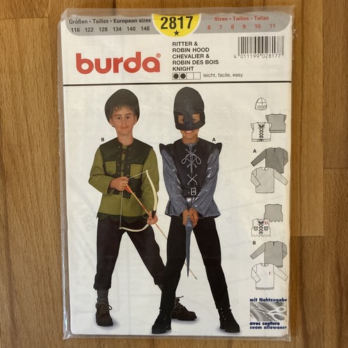Burda schnittmuster 2817 - schnittmuster,