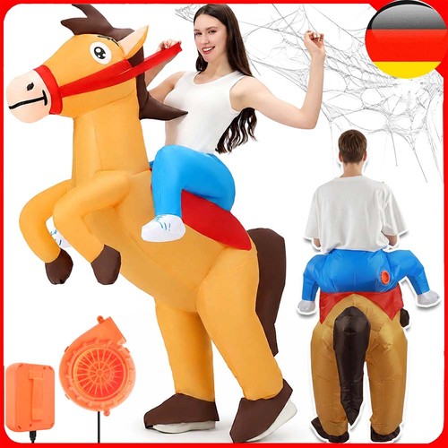 Aufblasbares pferde kostüm - aufblasbares,