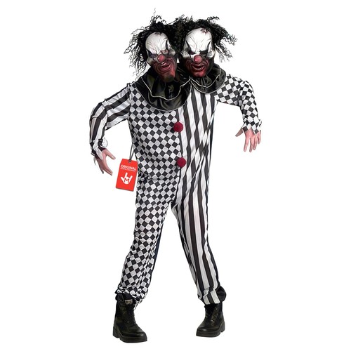 Zweiköpfig clown kostüm - zweiköpfig,