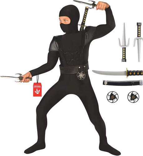 Ninja kostüm für kinder - kostüm,