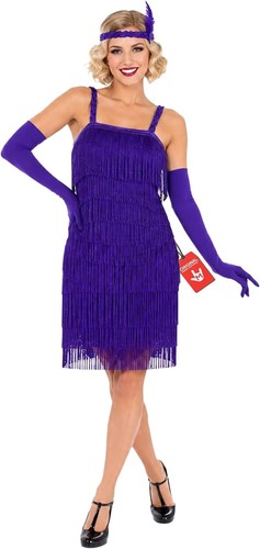 Lila 20er jahre flapper - lila,