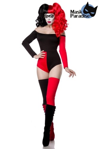 Harlekin kostüm crazy harley - crazy,