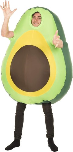 Aufblasbares avocado kostüm - avocado,