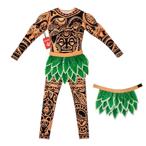 Maui kostüm blattrock - maui, +